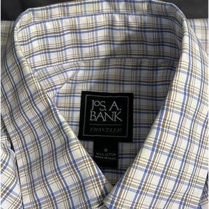 Jos A Bank Mens Dress Shirt Medium
